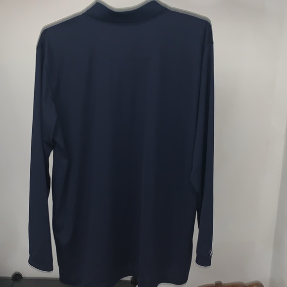 Snickers Long Sleeve Navy Polo Shirt Men’s XL Antigua - Picture 6 of 6